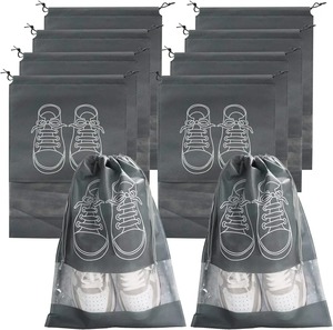 Portable Travel Shoe <b>Bag</b> Non-Woven <b>Storage</b> Organizer with Dust <b>Bags</b> <b>Other</b> Sports Packing Pouches - Product Image 2