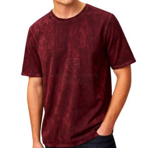 Concevez votre propre logo Hommes Oversize Acid Wash T-shirts Casual Wear Dernière conception 100% coton Eco-Friendly O-Neck - Product Image 6