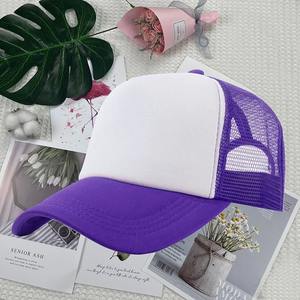 Chapeau de camionneur maille unisexe moins cher 5 panneau chapeau de camionneur pour adulte été professionnel Logo personnalisé casquette en maille impression broderie casquettes - Product Image 5