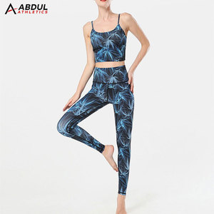 Diseña Tu Propio Conjunto de Yoga para Mujer, Ropa Deportiva para Gimnasio, Nuevo Estilo de Conjunto de Yoga para Mujer en Venta - Product Image 1