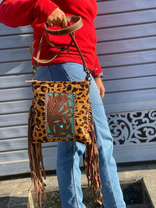 กระเป๋าหนังผู้หญิง,กระเป๋าหนังสัตว์แท้พิมพ์ลาย - Product Image 3