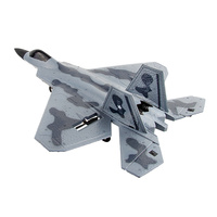FX922 F-22 Fighter Raptor RC Avion Modèle 2.4Ghz Télécommande High-tech Avion 4CH Planeur Avion Enfants RC Jouets Garçons Cadeaux