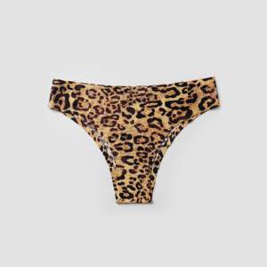 Seamless Tiger Leopard Print Flex <b>Underwear</b> High-Low G-<b>String</b> Thin Spandex/Nylon Antibacterial Bonded Laser Cutting Logo - Product Image 3
