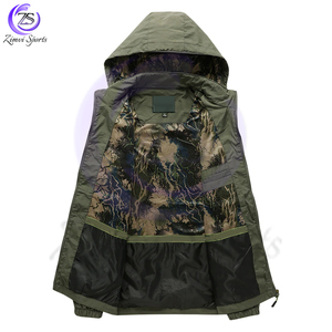 Ligero, cómodo, haga su propia gran oferta, nuevo diseño, nailon, a prueba de lluvia, con capucha, para hombre, chaquetas impermeables o cortavientos - Product Image 5