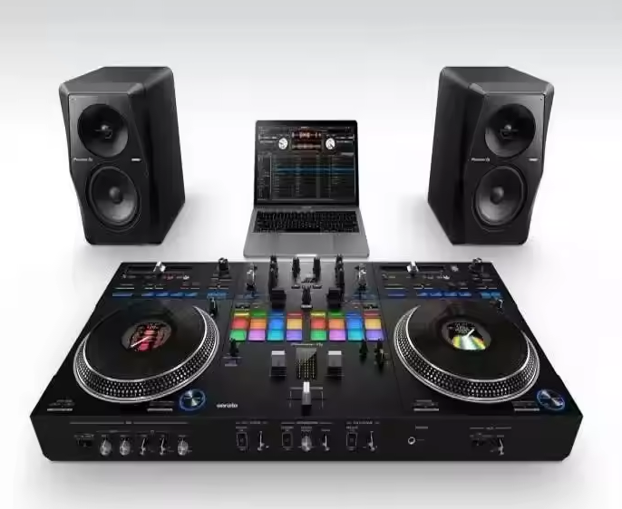 Профессиональный 2-канальный DDJ-REV7 Serato DJ контроллер Новое звуковое оборудование/аудио консоль микшер