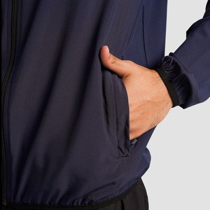 2026 Trending <b>Men's</b> Custom Breathable Windbreaker Zipper Safari <b>Jacket</b> Outdoor Waterproof Casual Plain Dyed OEM Service - Product Image 4