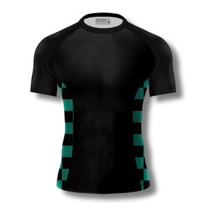 เสื้อรัดรูปสำหรับผู้ชายเสื้อออกกำลังกายแห้งเร็วสำหรับใส่ไปยิมฝึกซ้อม - Product Image 3