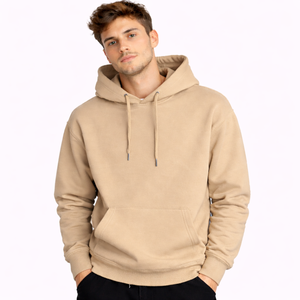 เสื้อฮู้ดดี้คุณภาพสูงสำหรับผู้ชาย |   เสื้อสเวตเชิ้ตแฟชั่นฤดูใบไม้ร่วงฤดูหนาวพร้อมกระเป๋าจิงโจ้ |   โลโก้แบบกำหนดเอง OEM ขายส่ง - Product Image 5