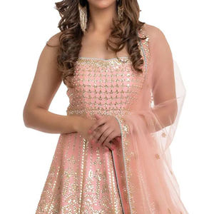 Meilleures ventes Costumes de mariage et robes de soirée 3 pièces en mousseline de soie Salwar Kameez par des créateurs pakistanais - Product Image 6