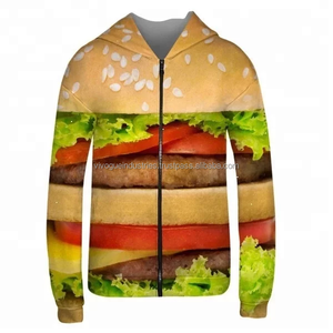 Sudadera con Capucha Personalizada con Impresión Digital, Anti-Pilling, 100% Algodón, Invierno, Talla Grande, Sudadera Gruesa OEM - Product Image 3