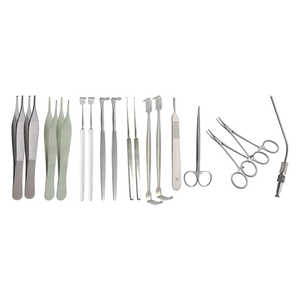 Ensemble d'instruments chirurgicaux manuels de qualité professionnelle pour fistule AV, en acier inoxydable, réutilisables, certifiés CE - Product Image 2