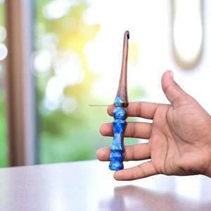 Qualité Meilleure Vente Bois & Résine Matériel Fabriqué À La Main Aiguille À Tricoter Fil Armure Crochet Crochets à Vendre Vintage Par FWE - Product Image 1