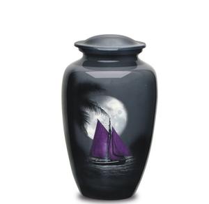 โกศสำหรับขี้เถ้างานศพผู้ใหญ่คืนดวงจันทร์โกศงานศพขนาดใหญ่ของคนที่คุณรักขนาด10.5 "& 220ลูกบาศ์กใน - Product Image 3