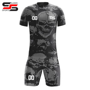 Camiseta de fútbol personalizada, kit de fútbol, camiseta de fútbol de secado rápido, conjunto de uniformes de fútbol, camiseta de fútbol morada sublimada - Product Image 5
