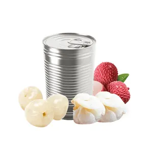CANNED LYCHEE IN SYRUP ( WHOLE HALF CUT STUFFED WITH PINEAPPLE) /Ms.Helen +84 890 3006