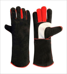 Guantes de soldadura de cuero Premium con servicio de OEM superventas, recién llegados, diseño resistente al calor, guantes de seguridad razonables - Product Image 4