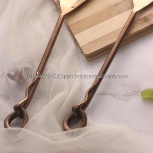 Ensemble de 2 couverts à salade de luxe artisanaux les plus vendus pour la maison Ensembles de couverts de la meilleure qualité - Product Image 3
