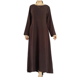 Abaya islamique de qualité supérieure, nouvelle, élégante, respirante, traditionnelle, vintage, longueur cheville, robe musulmane, décontractée, arabe, qatari, turque - Product Image 1