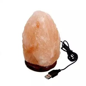 โคมไฟมินิ USB ดีไซน์ธรรมชาติ ทำมือ เป็นมิตรกับสิ่งแวดล้อม เกลือหิมาลัยสีชมพู คุณภาพสูง จาก Impex ปากีสถาน ปี 2026 รุ่นขายดีที่สุดใหม่ล่าสุด - Product Image 4