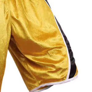 Pantalones Cortos de Artes Marciales de Poliéster Ligeros, Ecológicos y Duraderos, con Paneles Elásticos y Ajuste Seguro en la Cintura para Actividades Deportivas - Product Image 4