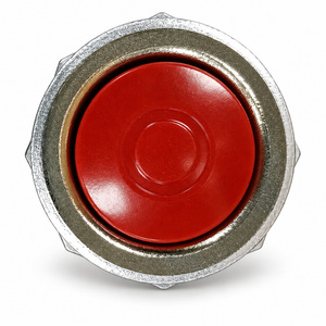 Interrupteur à bouton-poussoir rond rouge AN24-2H 10A 250V DPST momentané à montage sur panneau métallique - Product Image 5