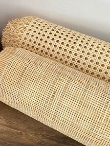 Modern <b>Rattan</b> <b>Sheet</b> Cane Webbing for Make Furniture <b>Rattan</b> Webbing Cane Chair and Table With Natural Color - Product Image 5