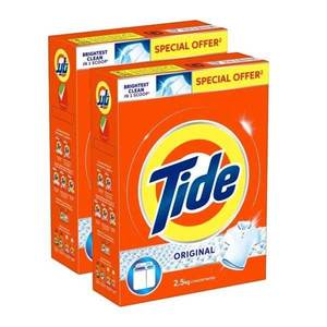 Détergent en poudre Tide Advanced Brightness – Blanchiment multi-actions et protection des couleurs (Pack économique de 2 kg) - Product Image 1