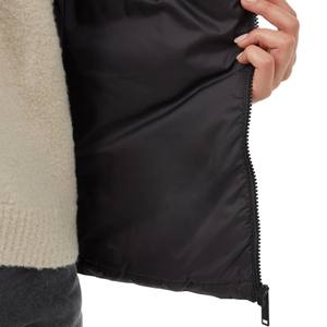 Nueva chaqueta sin mangas acolchada de algodón con cuello levantado para mujer, chaleco grueso y esponjoso para mantener el calor, chaleco sólido de talla grande - Product Image 5