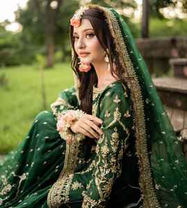 Elegante alta calidad pakistaní Sharara Gharara diseño ÚLTIMAS COLECCIONES Lehenga Choli Suit/Salwar para fiestas PRECIOS DE EE. UU. - Product Image 6