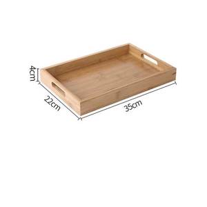 Plateau en bambou naturel Simple pour les outils de cuisine de toute la famille avec des prix compétitifs seulement à 99 GD - Product Image 1