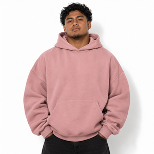 Hochwertiger Herren-Oversize-Hoodie mit strapazierfähigem Material, entspannter Passform und weichem Tragegefühl für moderne Streetwear und Alltagsoutfits. - Product Image 1