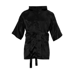 Robes de boxe unisexes en gros avec capuche/Robe de boxe en satin sur mesure, couleurs personnalisées - Product Image 1