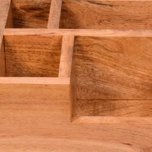 premium Arrival Designed Brown Rustic Wood Storage Box And <b>Caddy</b> For Decorative Handcrafted OEM Customized Wooden <b>Caddy</b> - Product Image 6