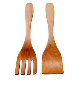 Juego de cucharas de madera hechas a mano de primera calidad, utensilios de cocina de la India Craft Expertise Mirror Polish para obsequios - Product Image 1