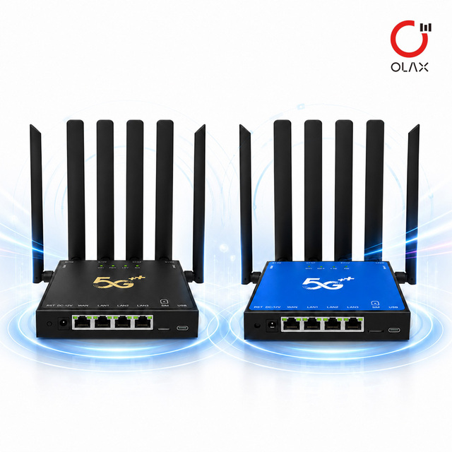 OLAX 5G Wifi Router NR NSA SA LTE Band Locked 5G CPE Wireless Modem WIFI6 5G LTE Router with Sim Card Slot