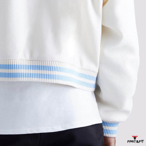 Venta caliente Nuevas llegadas Invierno Gran oferta Chaquetas universitarias de béisbol de alta calidad Custom College 100% Cotton Front Logo Unisex - Product Image 6