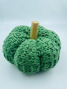 High Quality Handmade 3D Crochet Pumpkin Soft Cotton Thanksgiving <b>Halloween</b> Harvest Decor New Arrival Holiday Gift Fast Shipping - Product Image 5