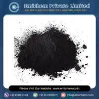 Vente en gros directe de colorants multicolores en poudre noir 168 pour les applications textiles