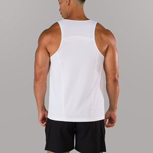 Vente en gros Respirant Lavé 100% Coton Gym Débardeur Logo Personnalisé Sports Workout Fitness Training Activewear Sans Manches pour Hommes - Product Image 2