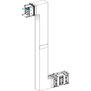 Per Schneider Electric KSA630DZE41F Raccordi per condotti Canalis ZED-Upward o Downward Segment B M-TO-M Barriera antincendio - Product Image 1