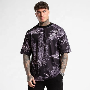 T-shirt Homme Oversize 280g en Coton Épais Imprimé Graphique Respirant Écologique Style Urbain Décontracté - Product Image 2