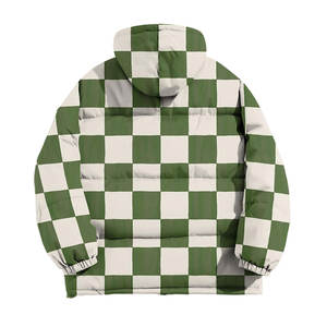 Nouvelle arrivée Veste matelassée en duvet personnalisée Veste matelassée d'hiver chaude Vente en gros Veste matelassée grande taille pour hommes - Product Image 3