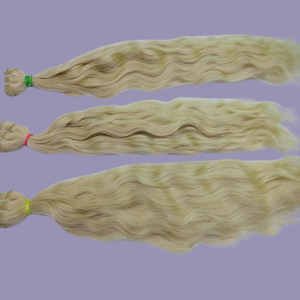 ผมปลอมสำหรับต่อผมชาวอินเดียสีบลอนด์613 100กรัมจากผู้ผลิตและผู้จัดจำหน่าย - Product Image 5