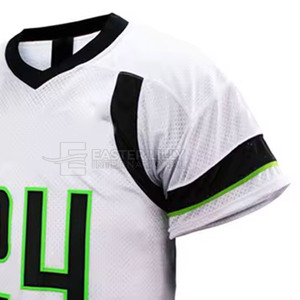 Conjunto de Uniforme de Lacrosse Personalizado OEM, Camiseta y Pantalones Cortos, Transpirable, que Absorbe la Humedad, Ropa Deportiva de Alto Rendimiento para Equipos - Product Image 3