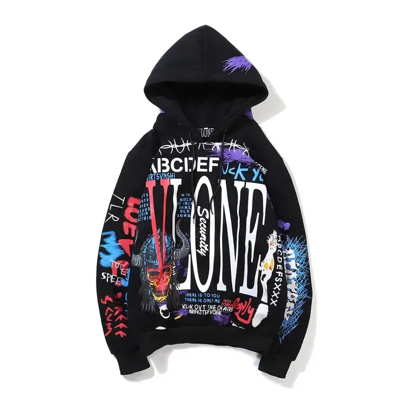 Men's Puff Printed High Quality Pullover Hoodie Custom Logo 3D Puff Printing Men's Heavy Weight Oversized Hoodie For Men