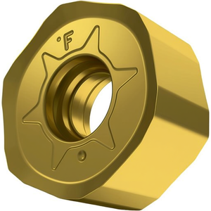 ISO HNGX 0604ANSN-FM6330 D.3.7mm Inserto de Fresado Indexable con Recubrimiento PVD Dorado, Herramientas de Corte y Conformado, Paquete de 10 - Product Image 2