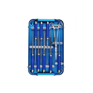 Ensemble d'instruments orthopédiques pour la colonne vertébrale Source d'alimentation manuelle Vente entière Usine Instruments chirurgicaux pour la colonne vertébrale en acier inoxydable - Product Image 6