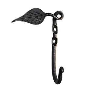 Hot selling <b>wall</b> <b>mounted</b> powder coated finished iron hook for decor for entryways for sideways for outdoor utility for closet - Product Image 3