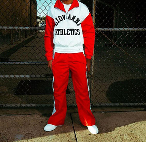 ขายร้อน 2 ชิ้นโลโก้ที่กําหนดเองผู้ชายฤดูหนาวไนลอนWindproof Joggerวอร์มชุดเหงื่อ 2 ชิ้นเสื้อผ้าผู้ชายชุด - Product Image 6