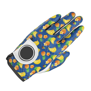 Guantes de golf de cuero Cabretta para mano izquierda Premium con logotipo personalizado de calidad elegante piel de oveja logotipo personalizado aplicabilidad deportiva - Product Image 5